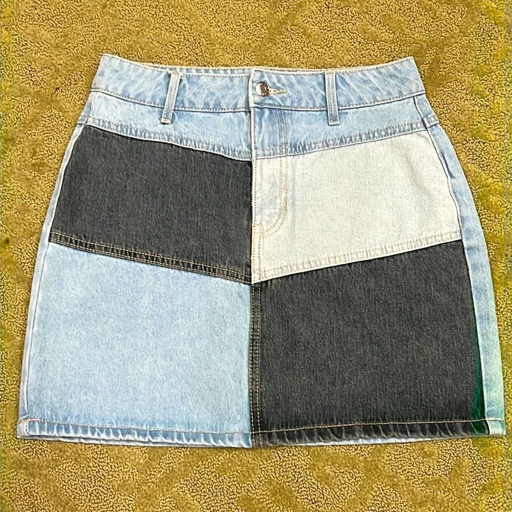 Wild Fable Women’s 0 Denim Mini Skirt - Picture 10 of 11